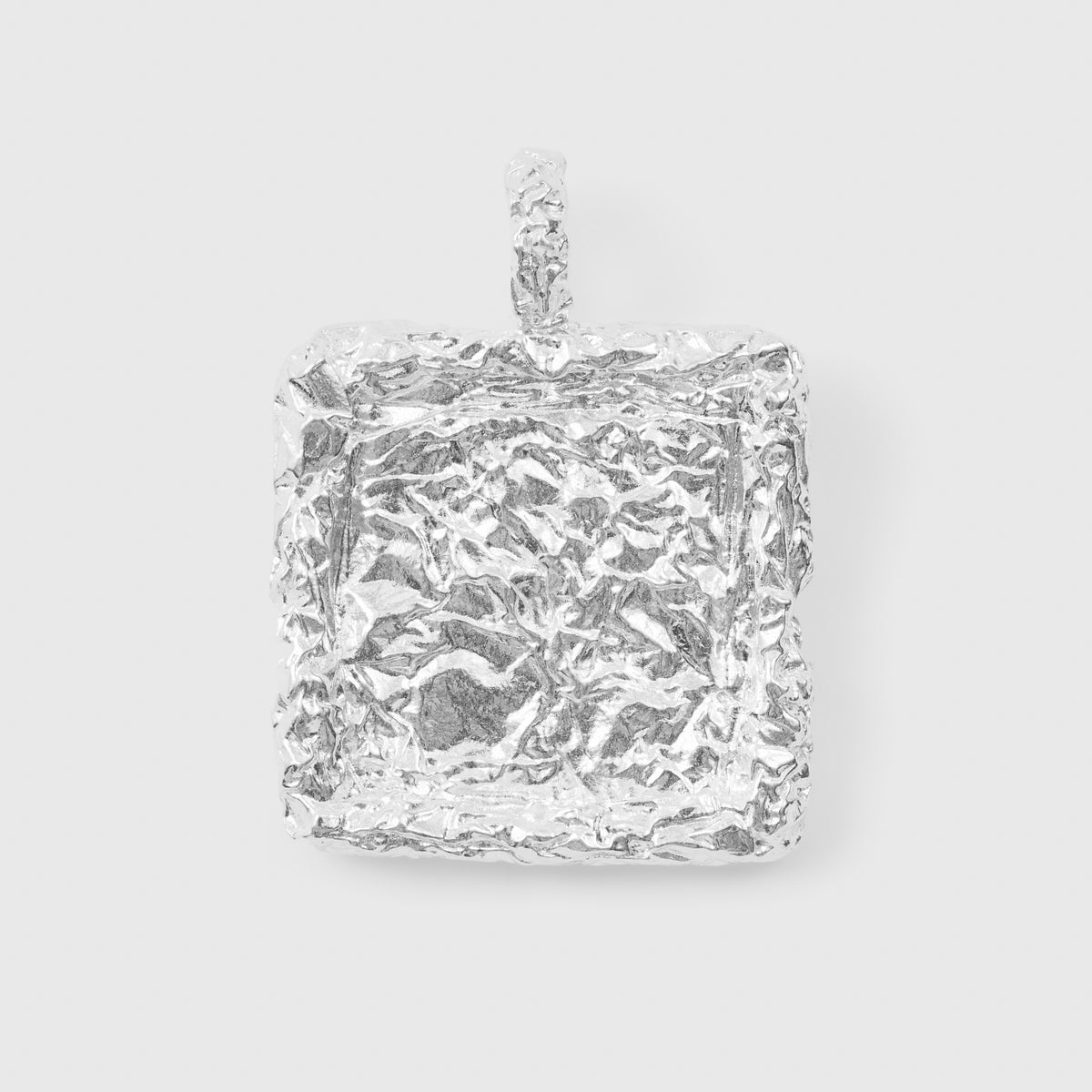 Soft Square Pendant (925 Silver)