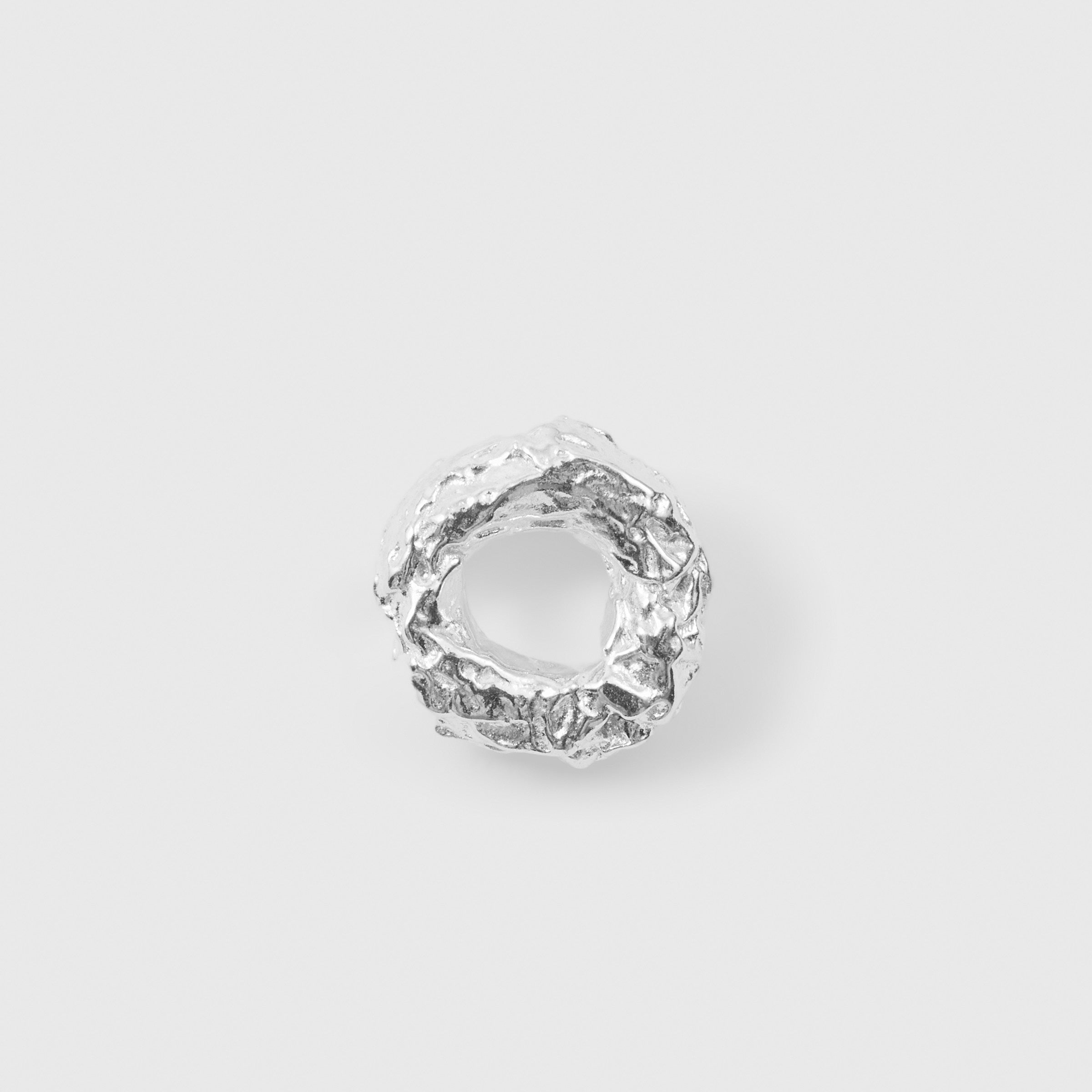 Soft Circle Stud (925 Silver)