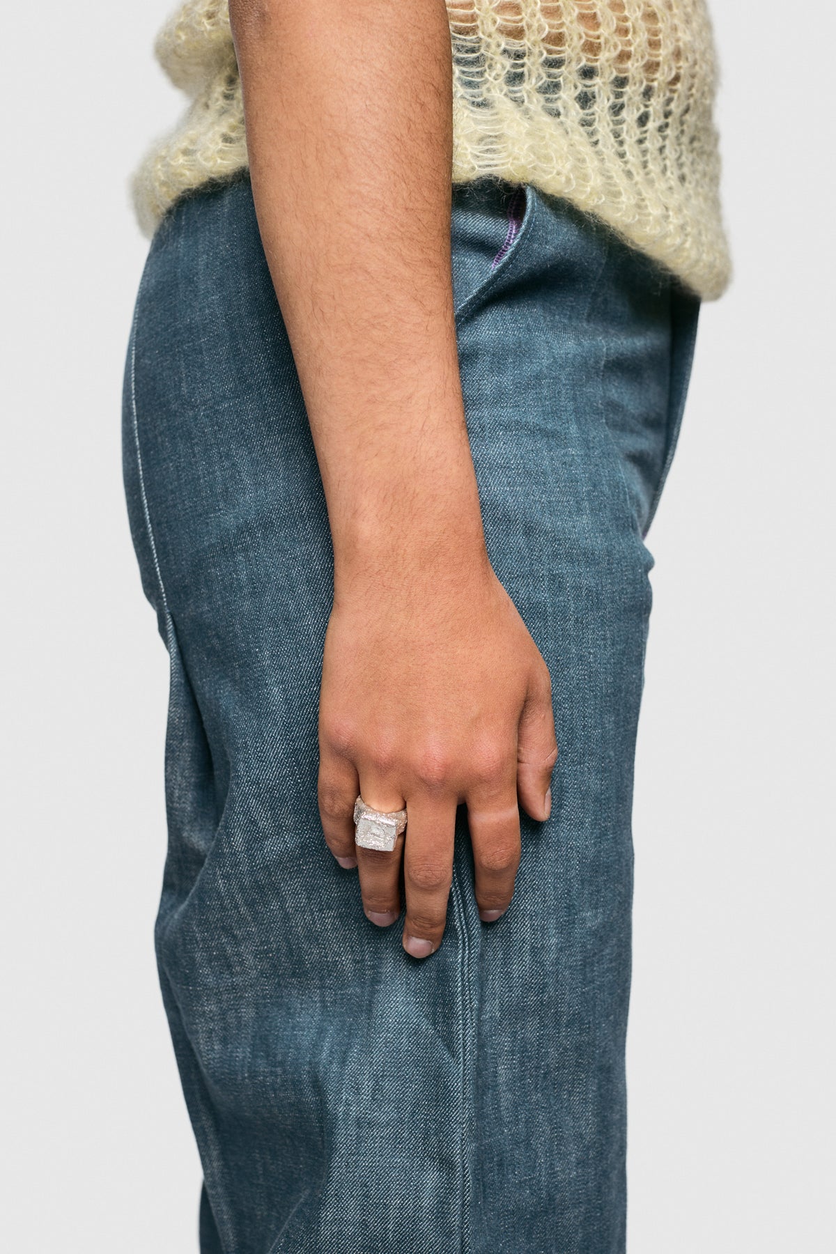 Rigid Square Ring (925 Silver)