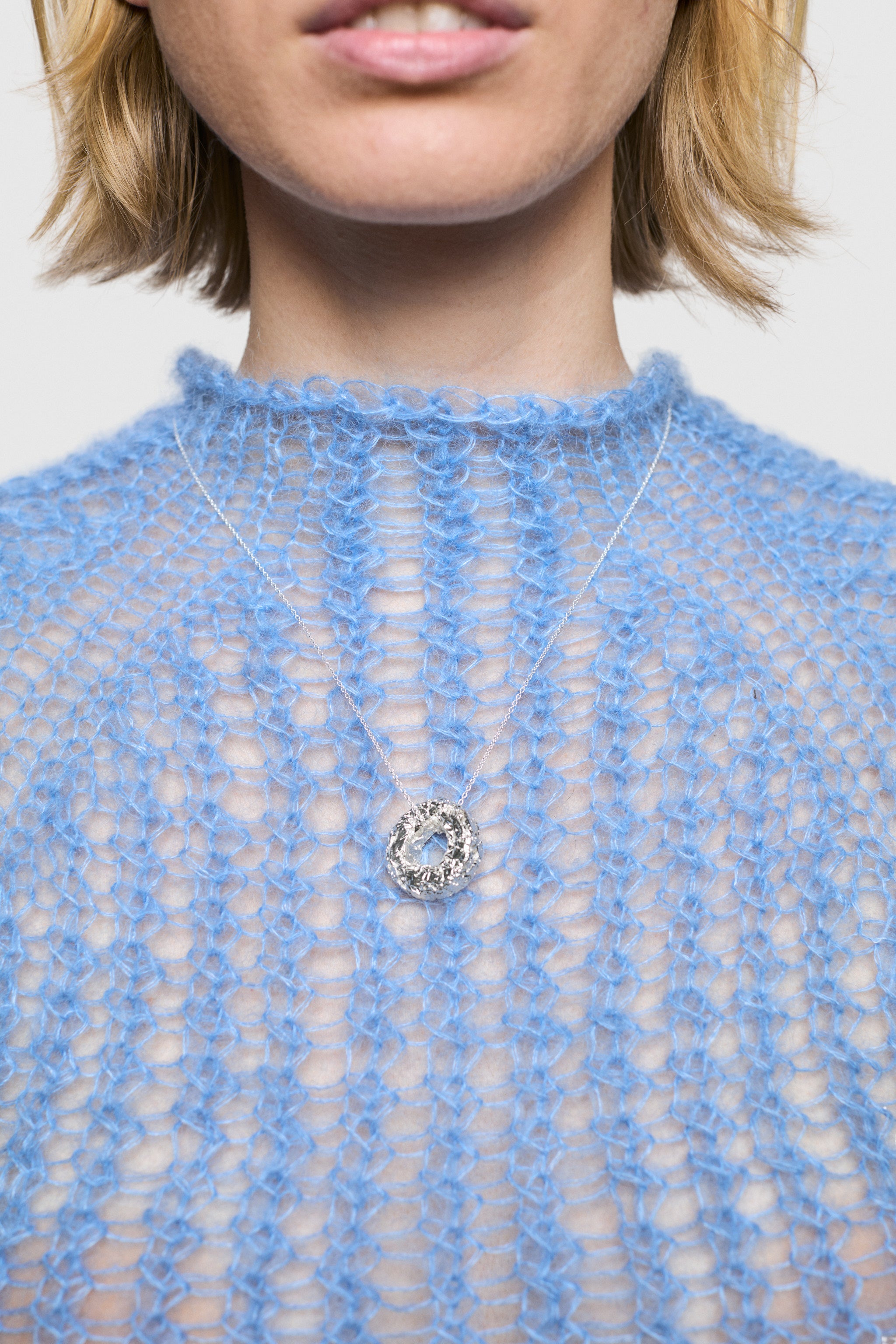 Rigid Circle Pendant (925 Silver)