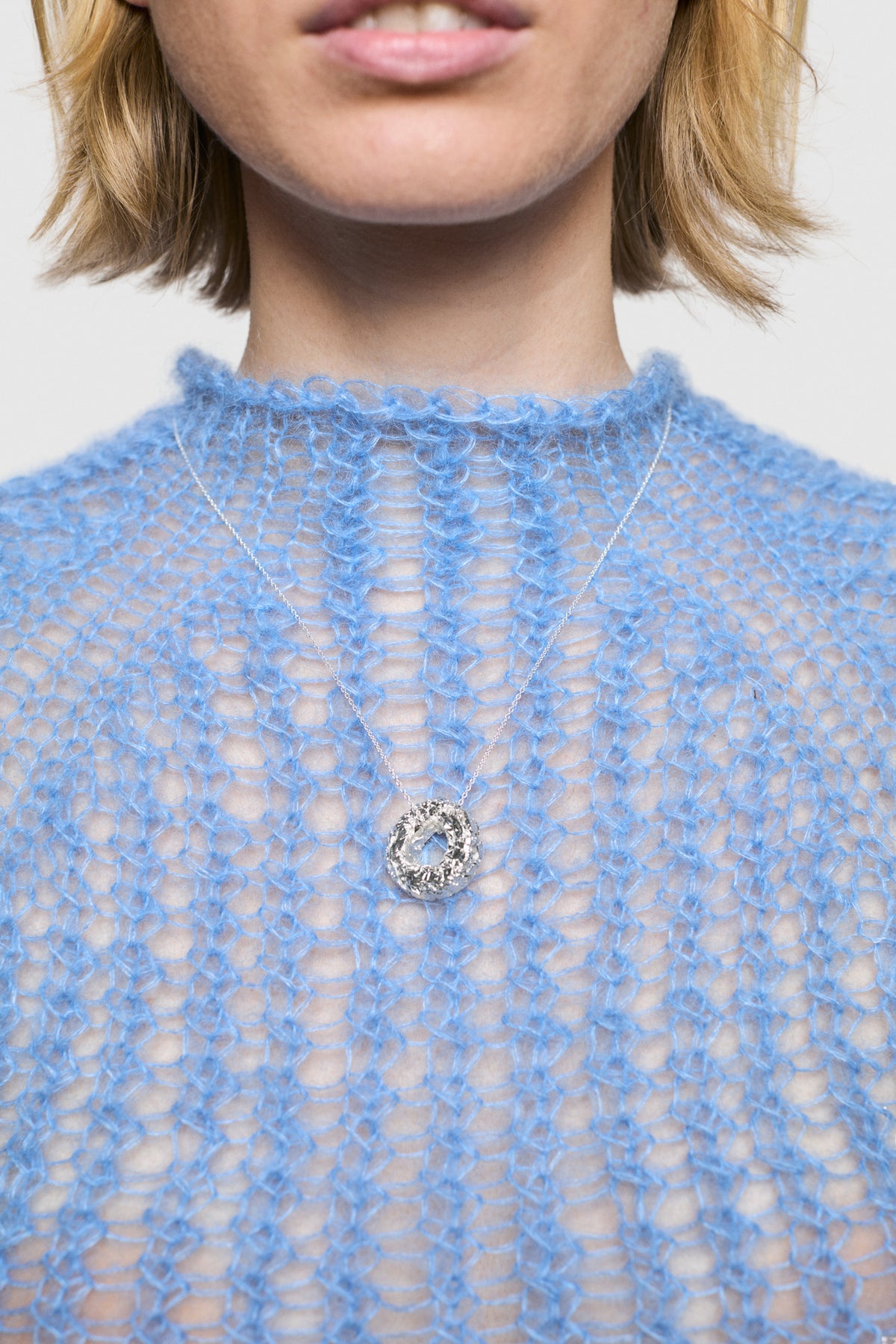 Rigid Circle Pendant (925 Silver)