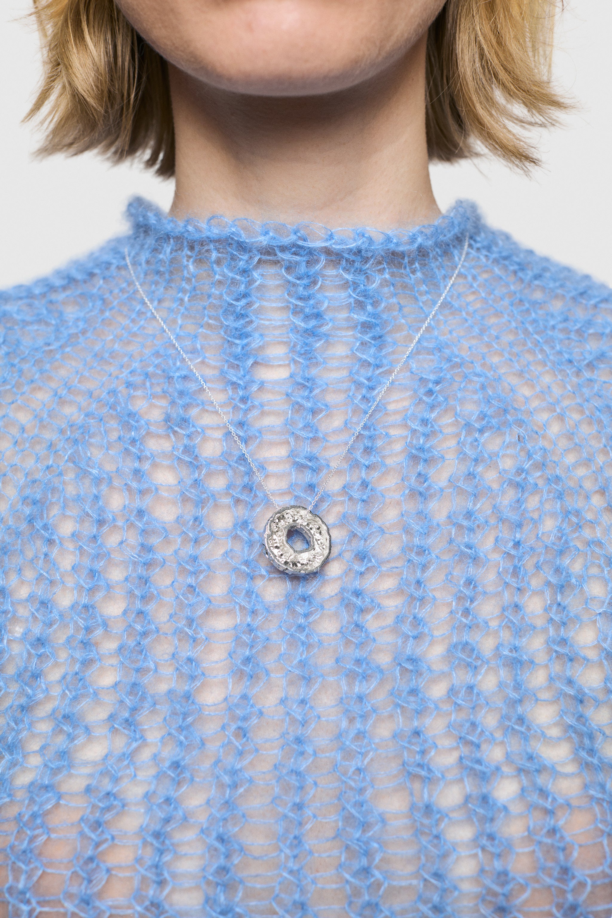 Rigid Circle Pendant (925 Silver)