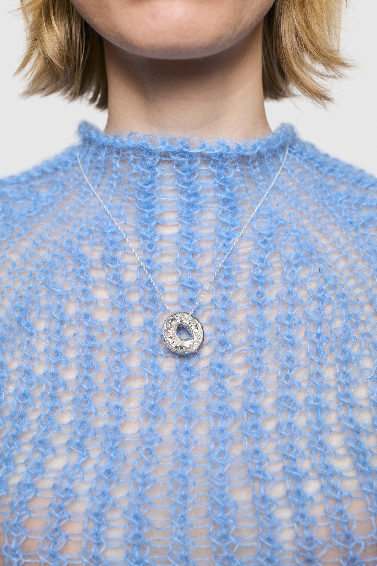 Rigid Circle Pendant (925 Silver)