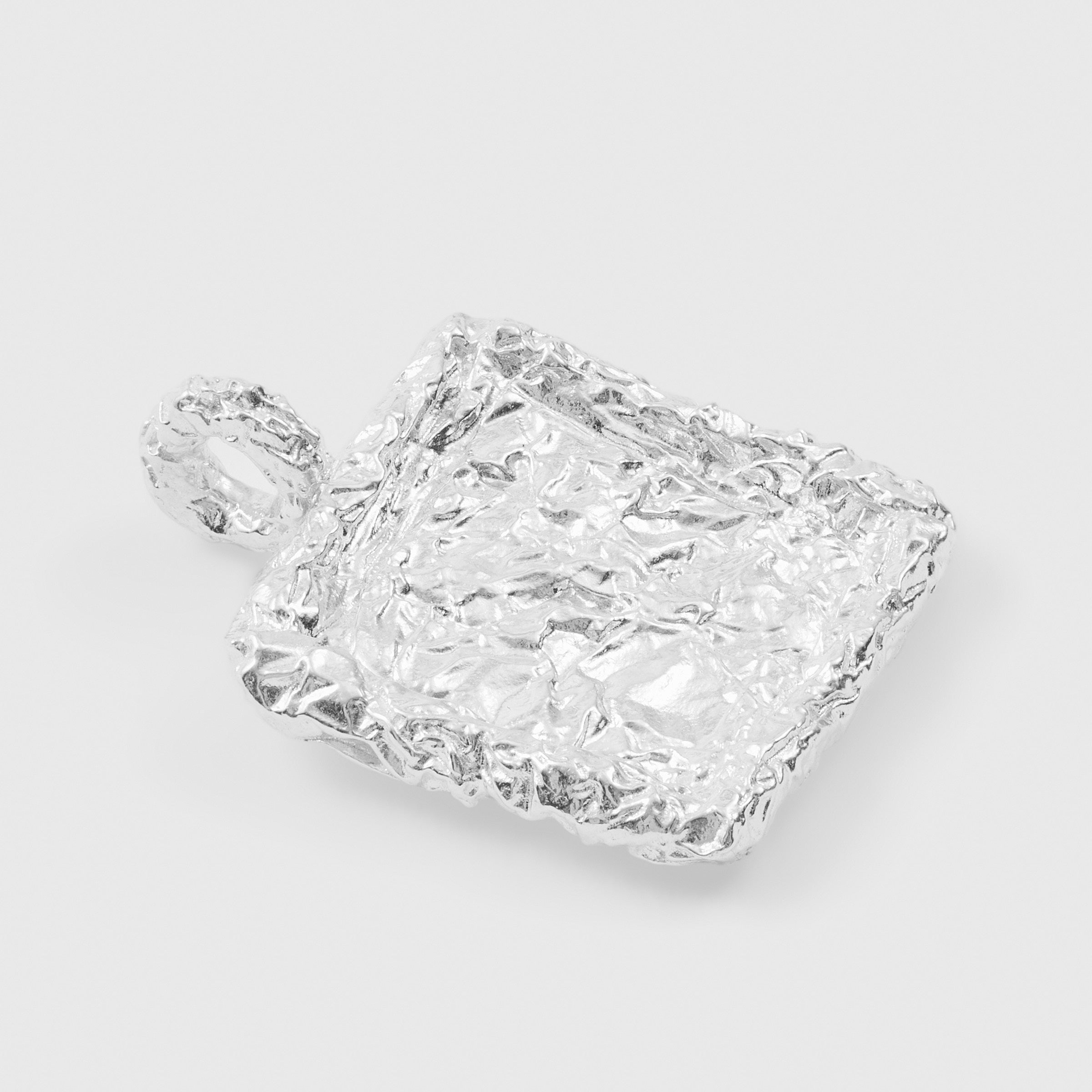 Soft Square Pendant (925 Silver)