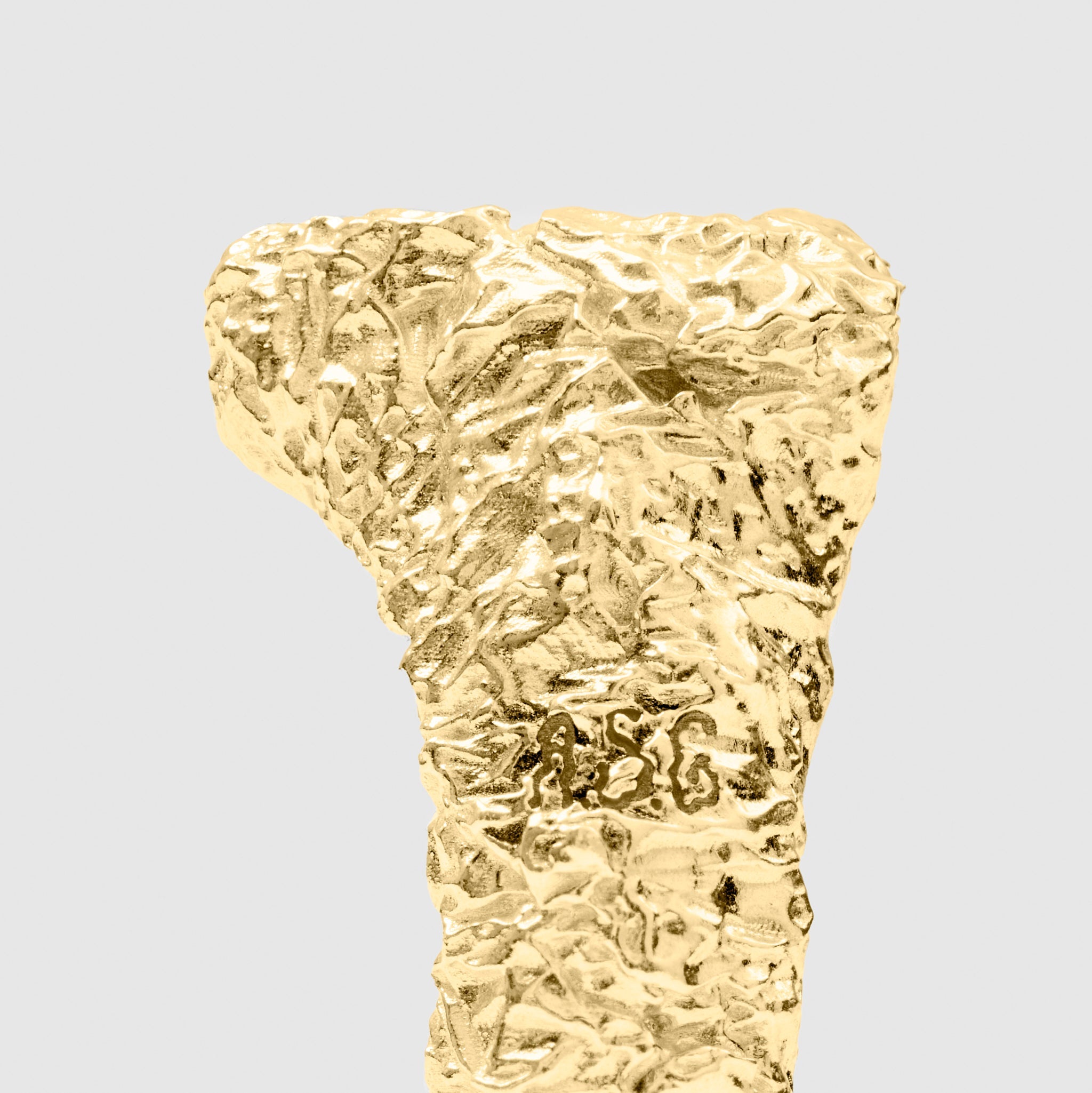 Soft Triangle Ring (Gold Plated)