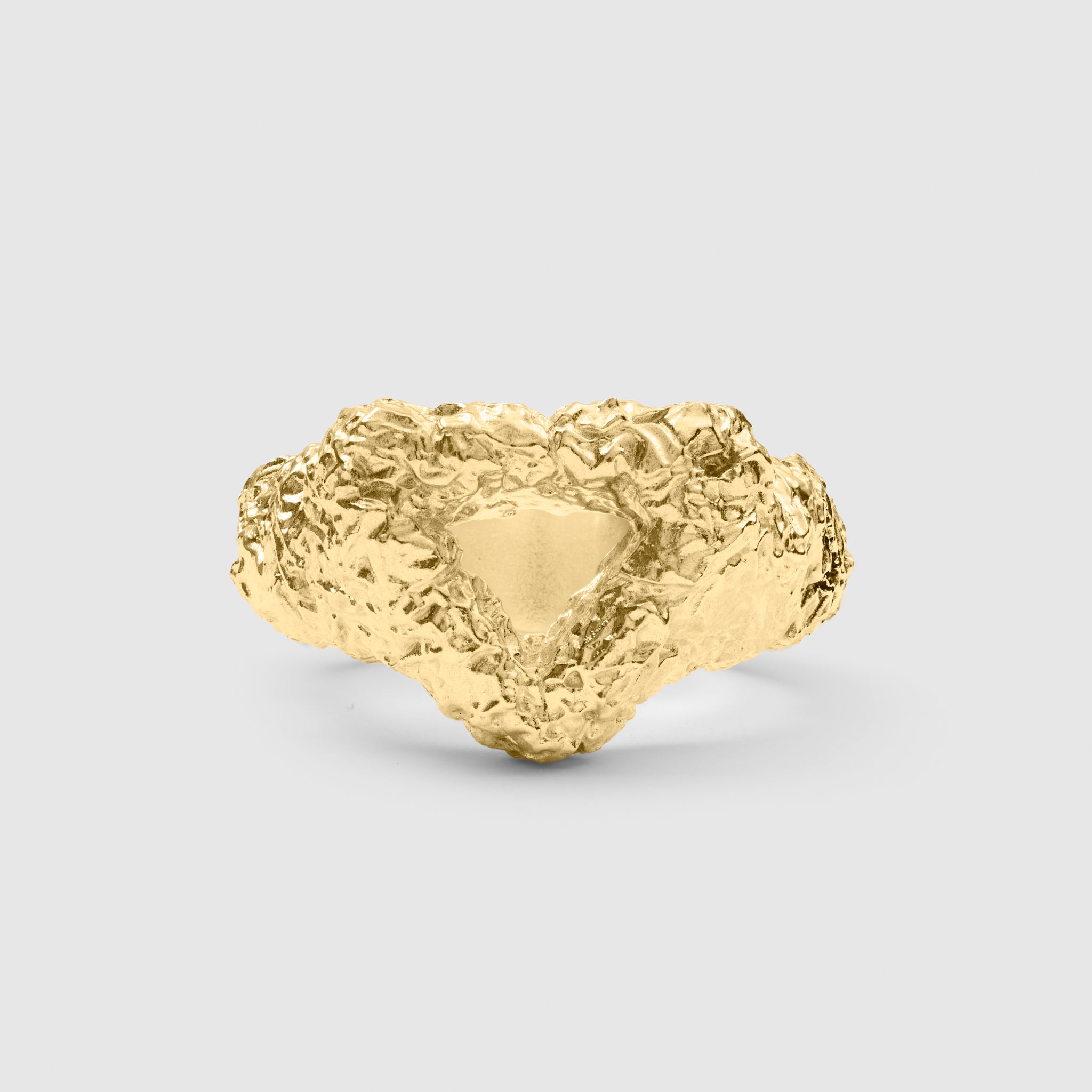 Soft Triangle Ring (18K Gold)