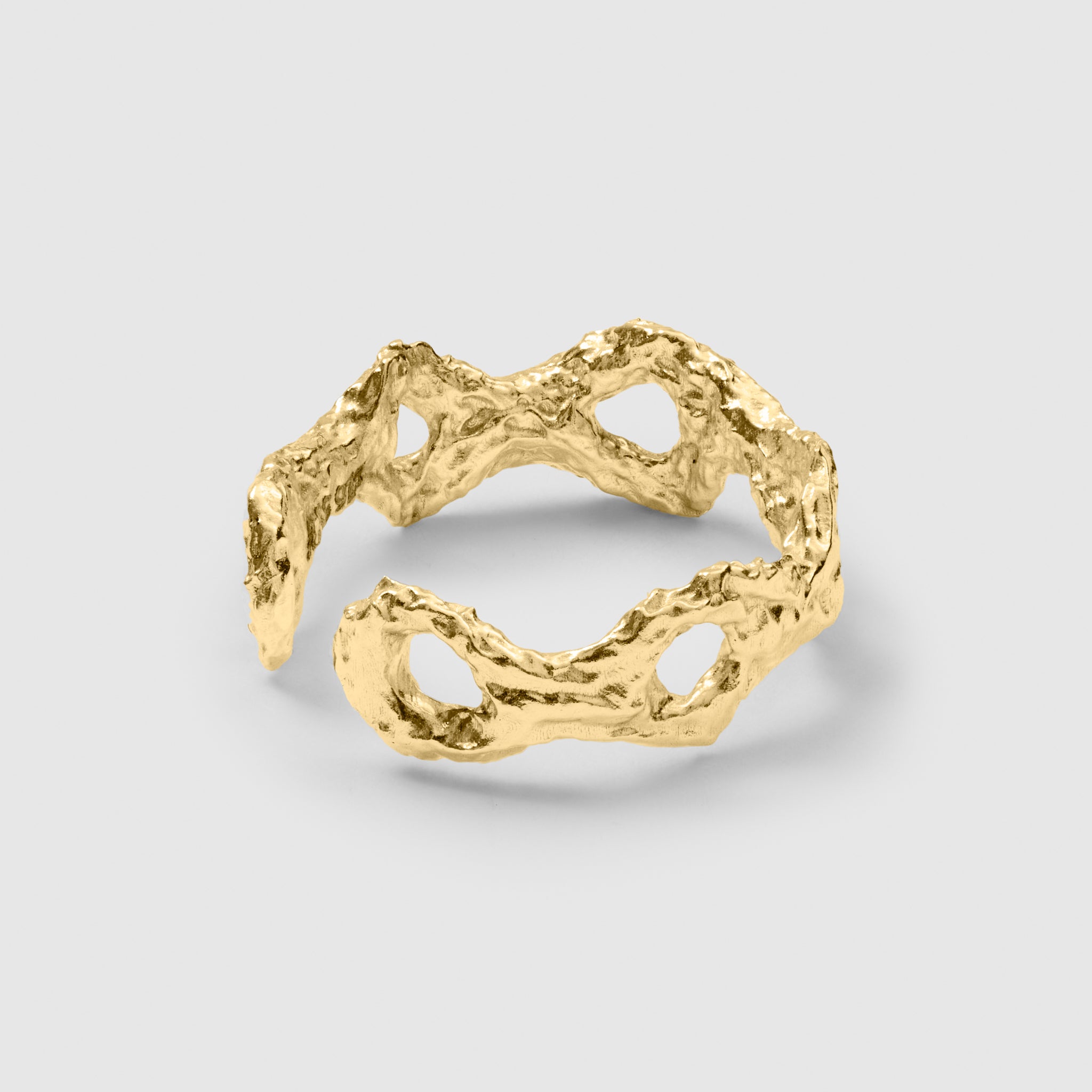 Mask Ring (18K Gold)
