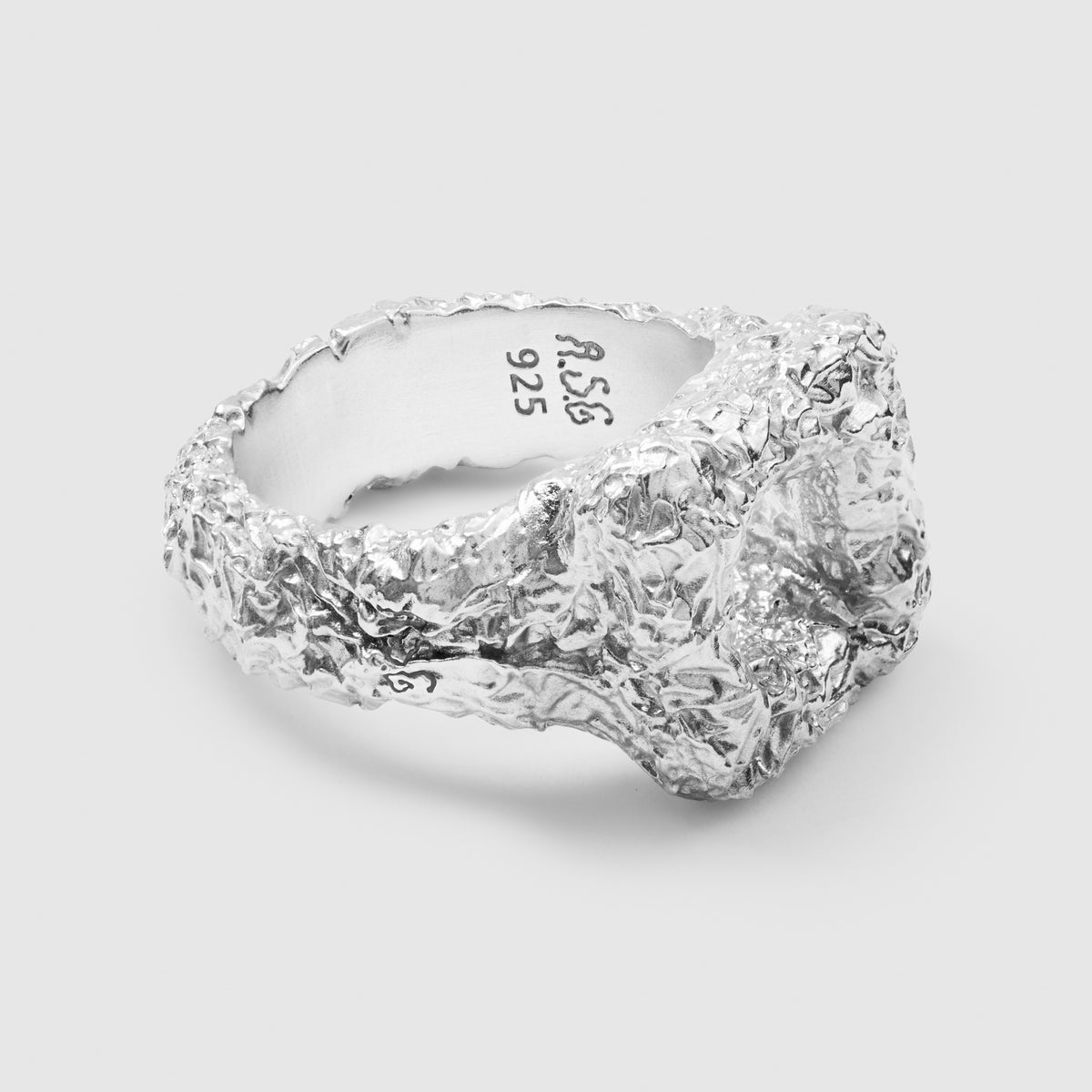 Soft Square Ring (925 Silver)