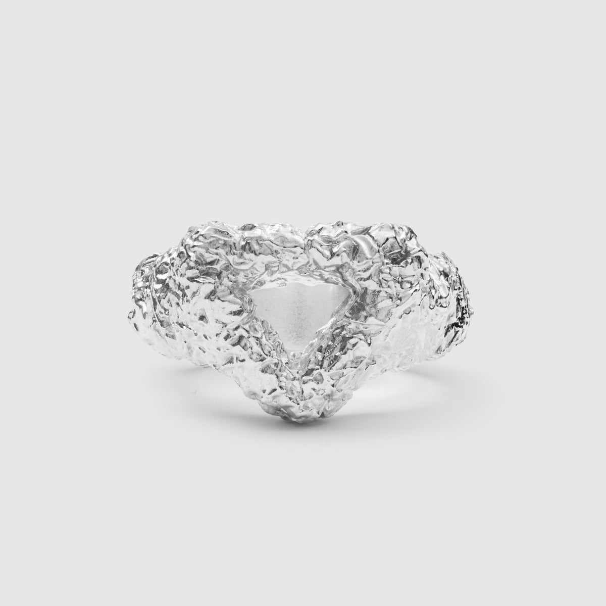Soft Triangle Ring (925 Silver)