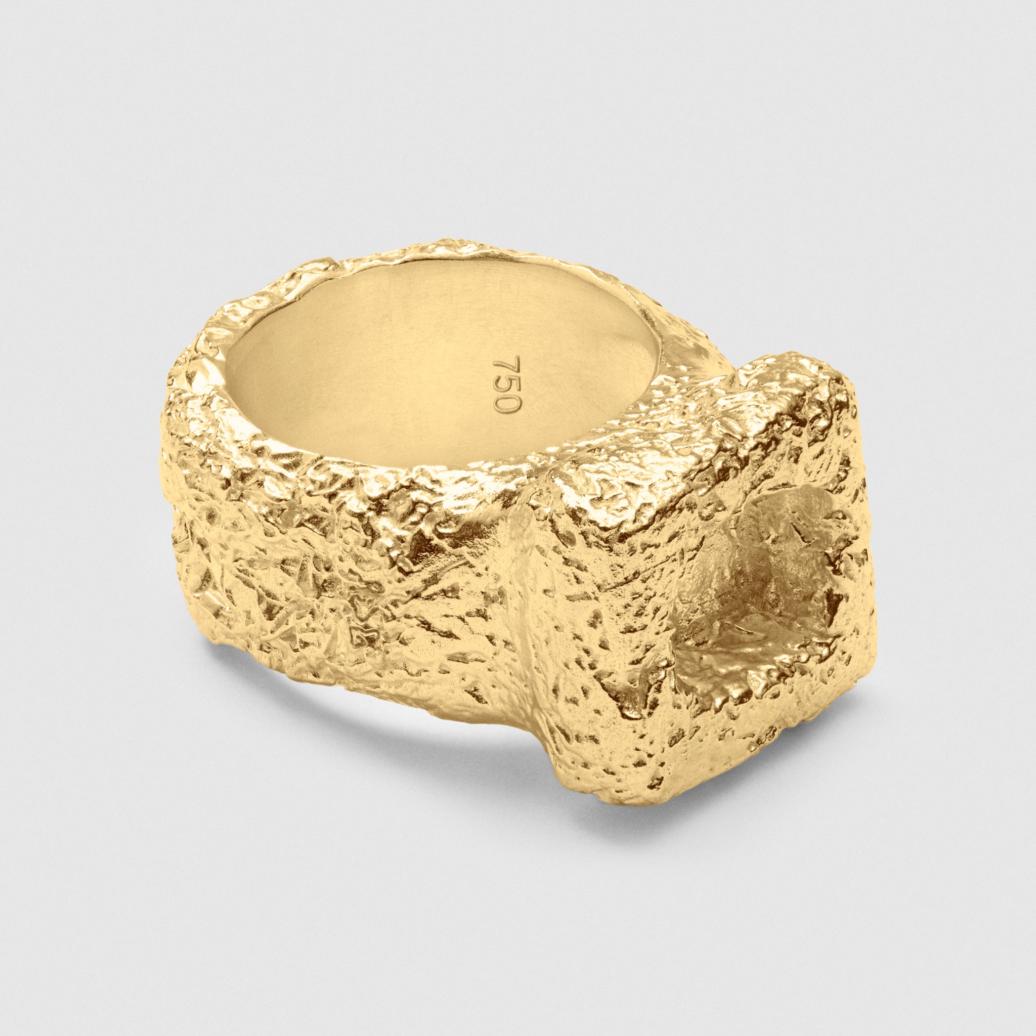 Rigid Square Ring (18K Gold)