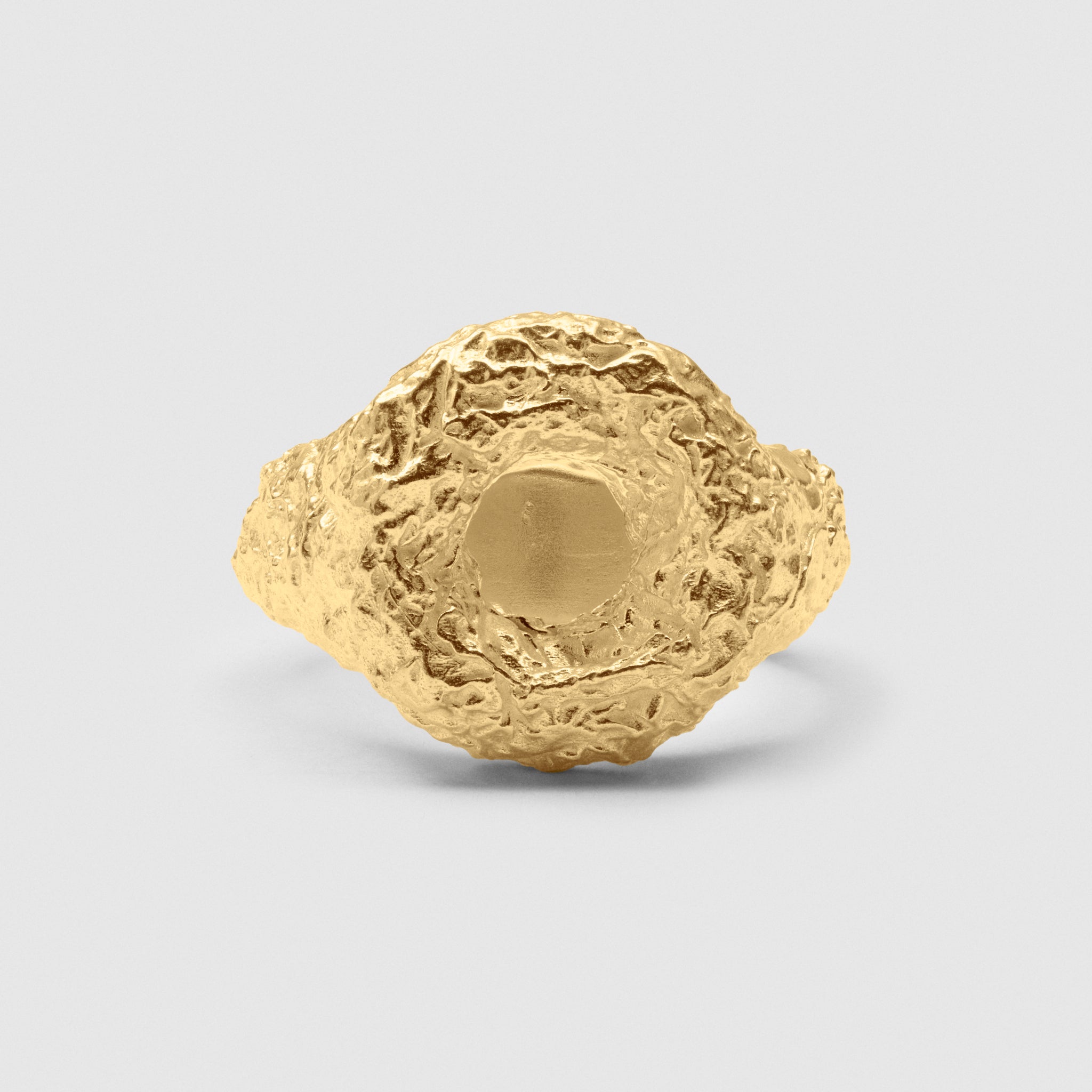 Soft Circle Ring (18K Gold)