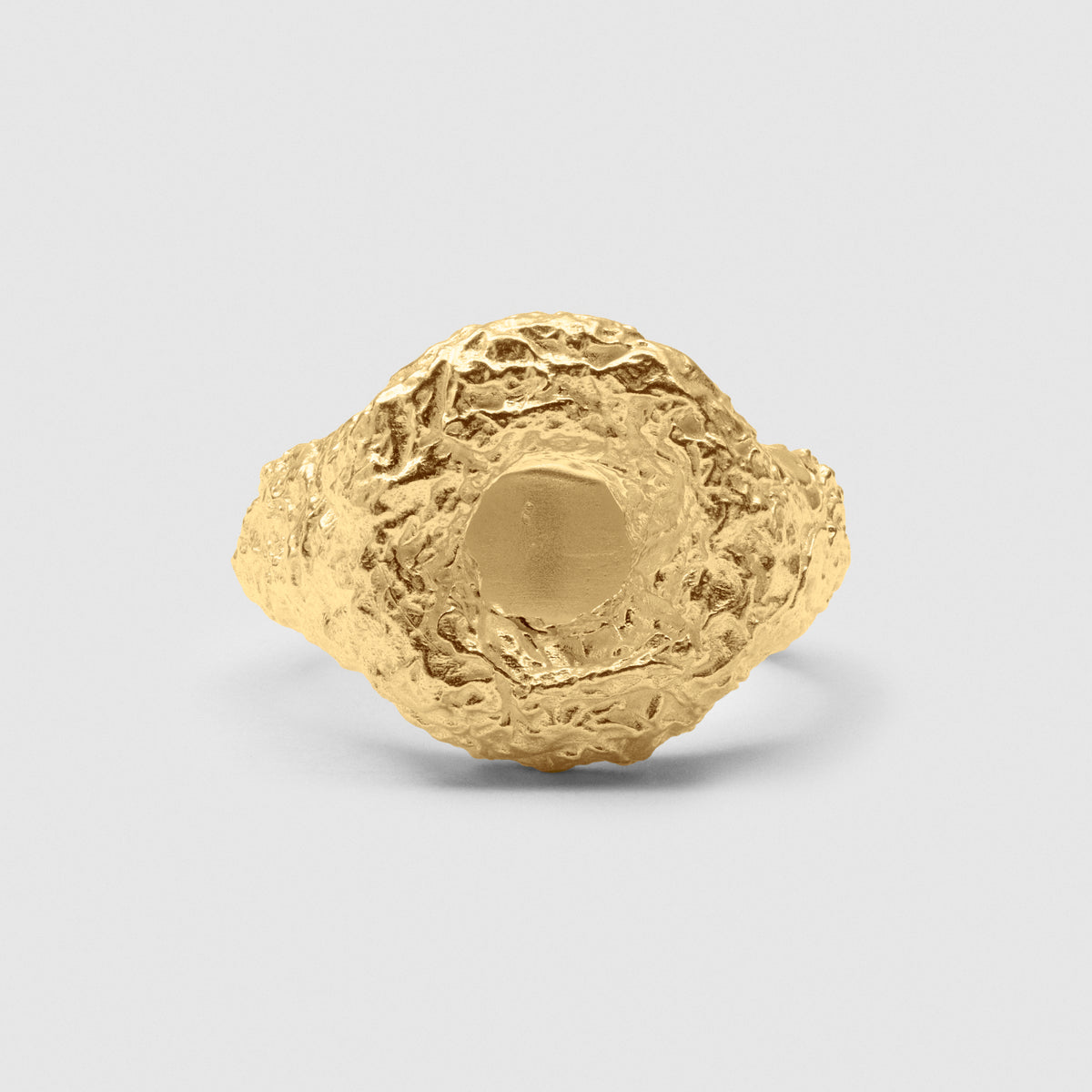 Soft Circle Ring (18K Gold)