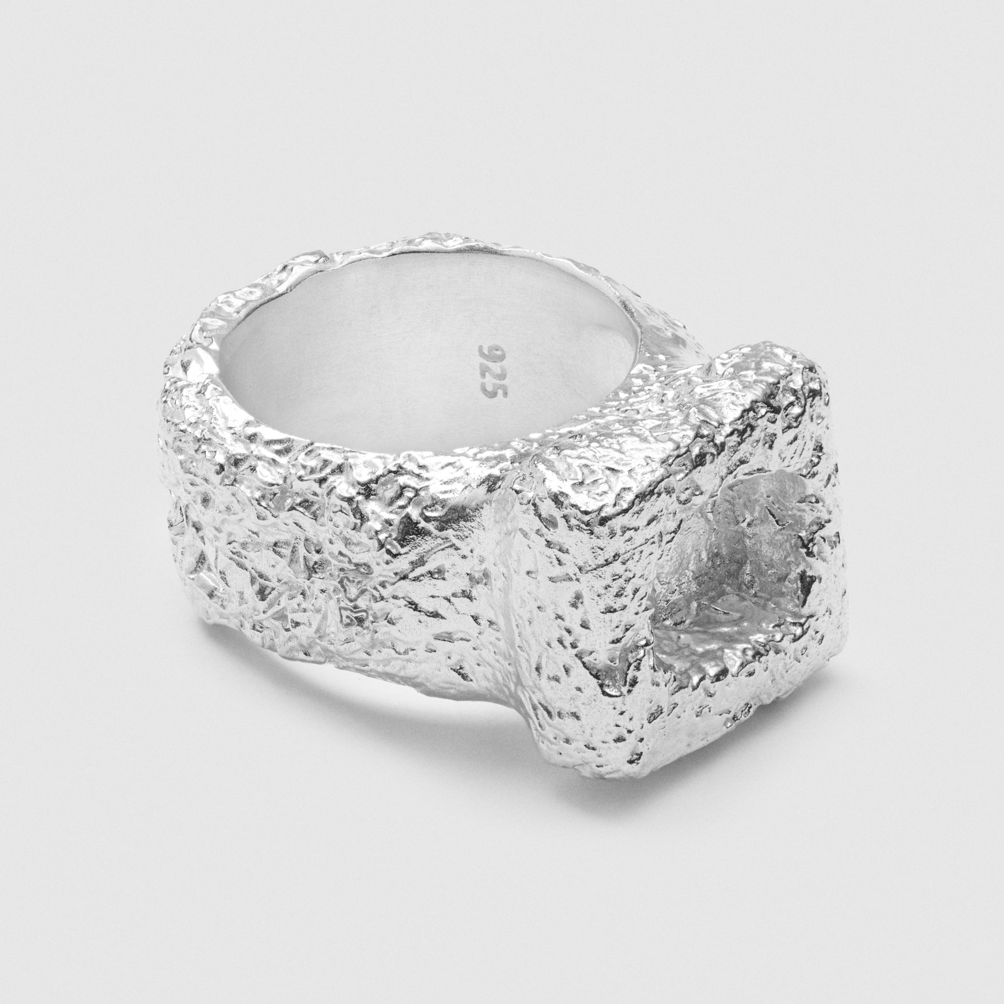 Rigid Square Ring (925 Silver)