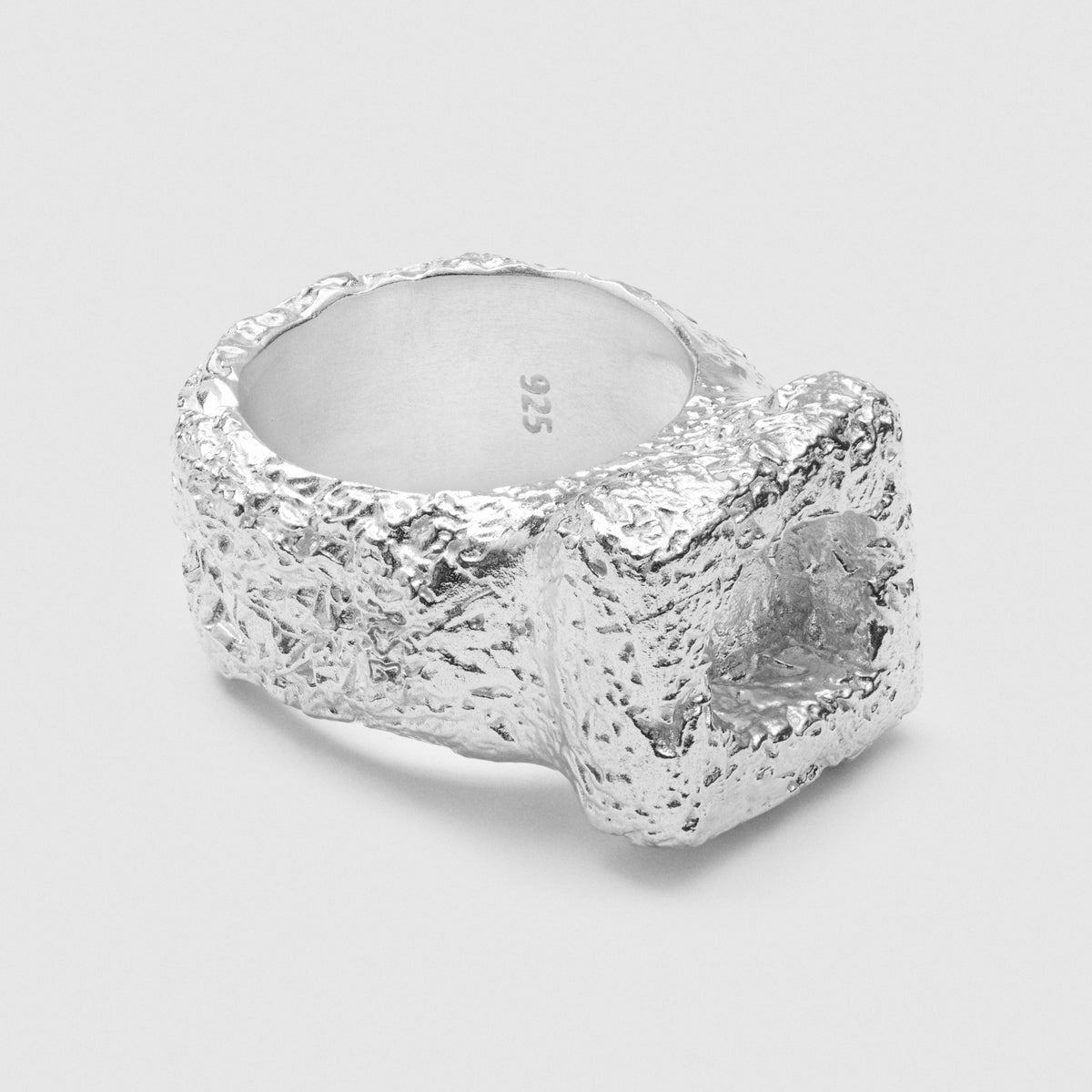 Rigid Square Ring (925 Silver)