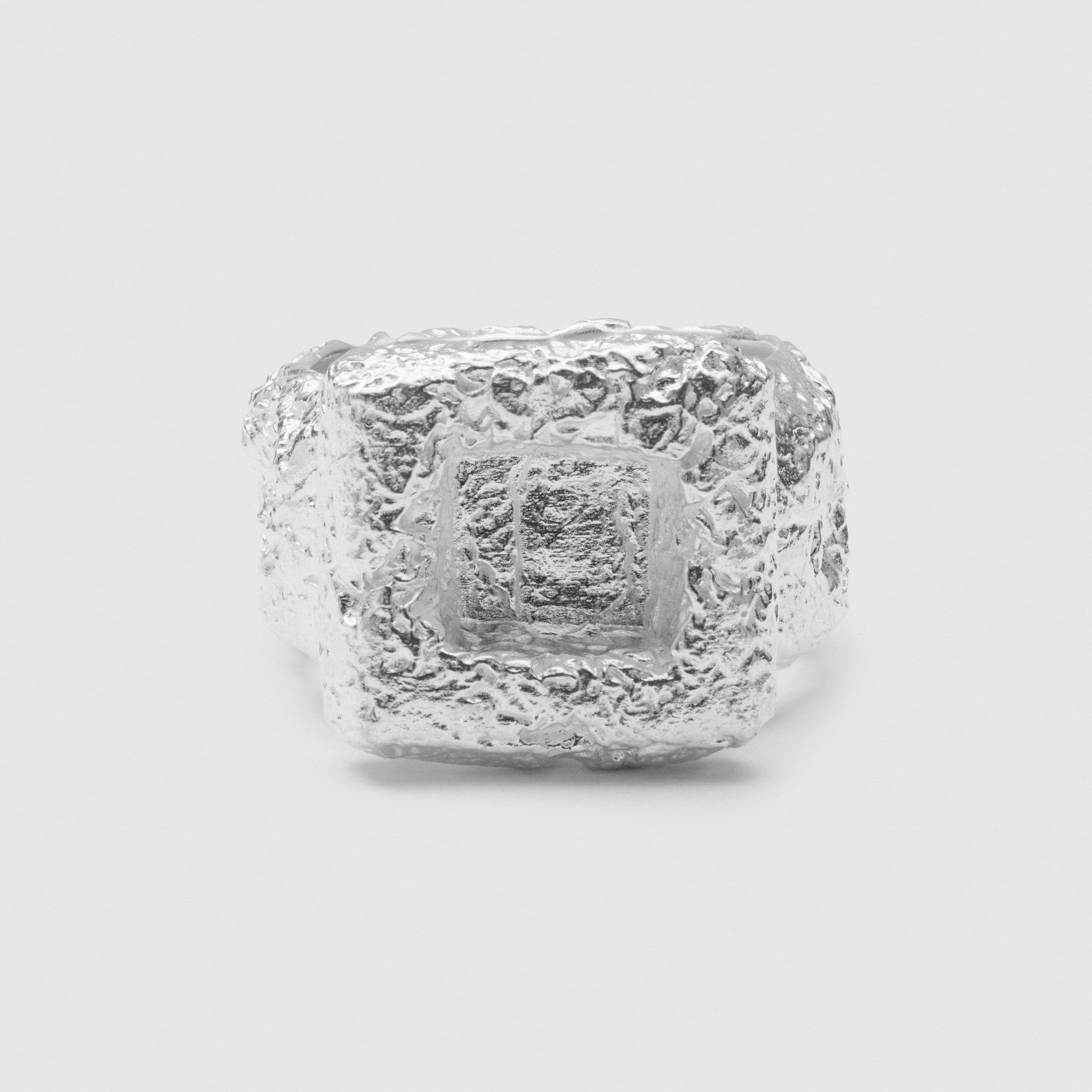 Rigid Square Ring (925 Silver)