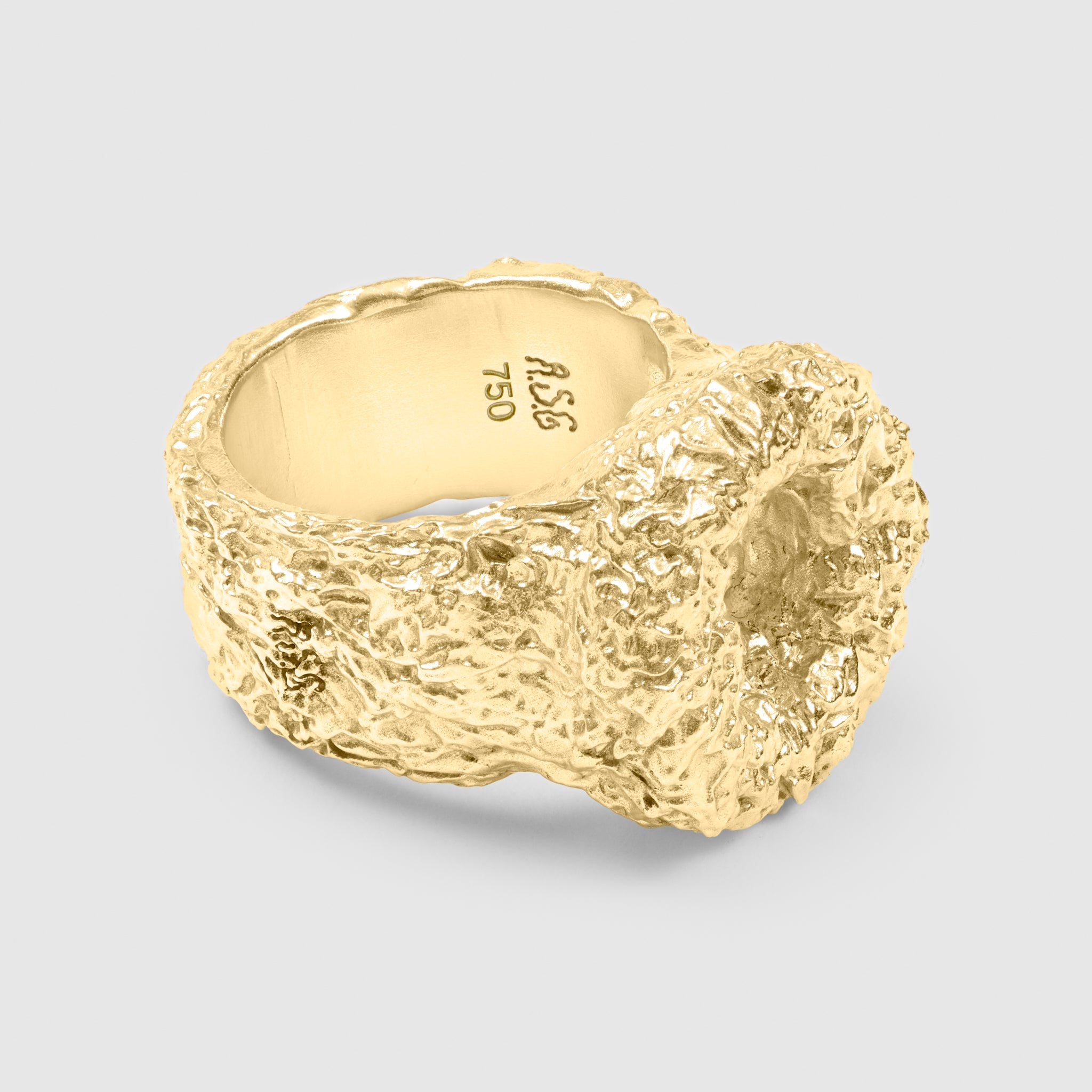 Rigid Circle Ring (Gold Plated)
