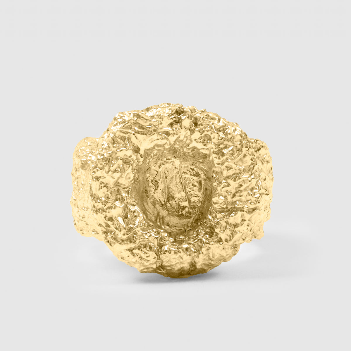 Rigid Circle Ring (18K Gold)