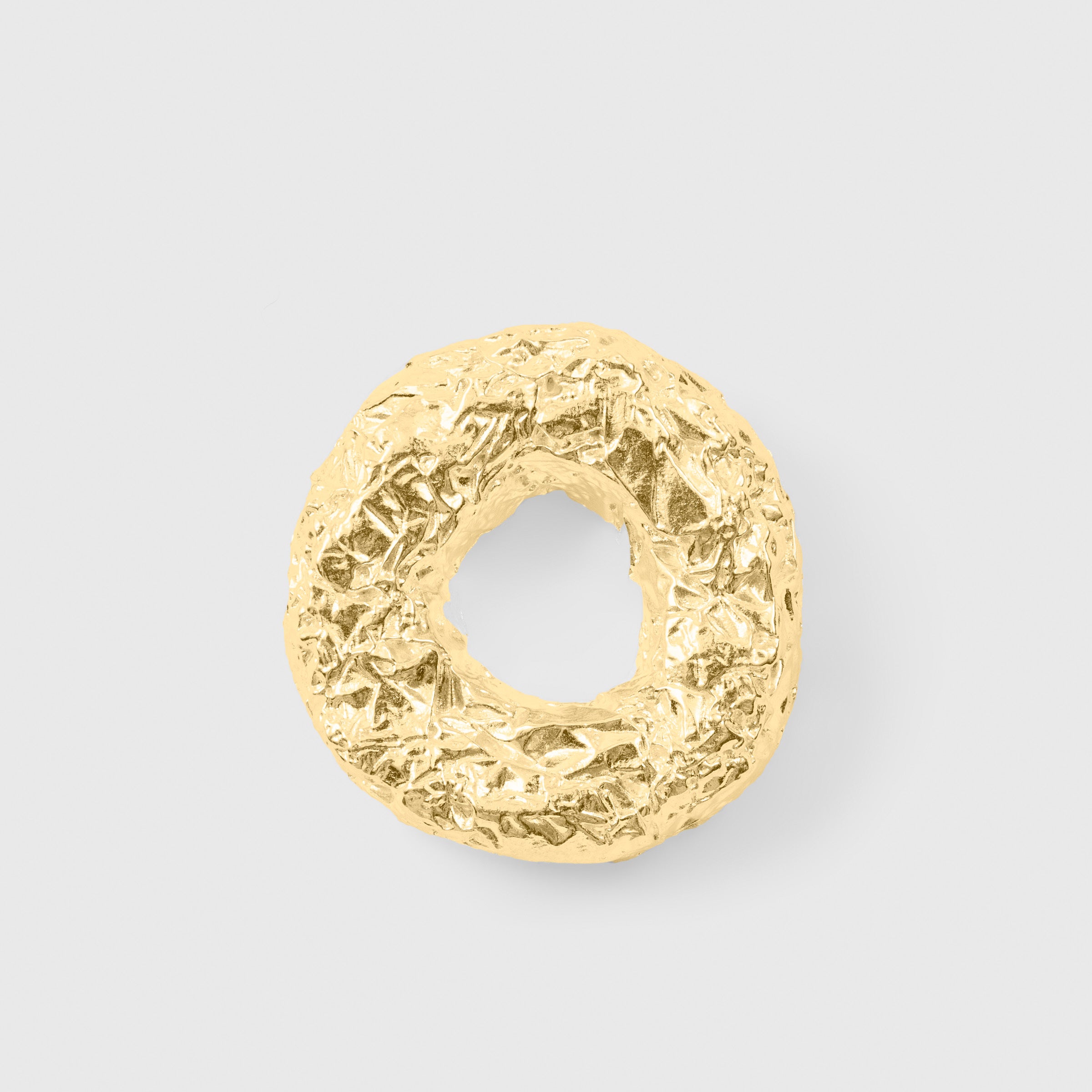 Rigid Circle Pendant (Gold Plated)