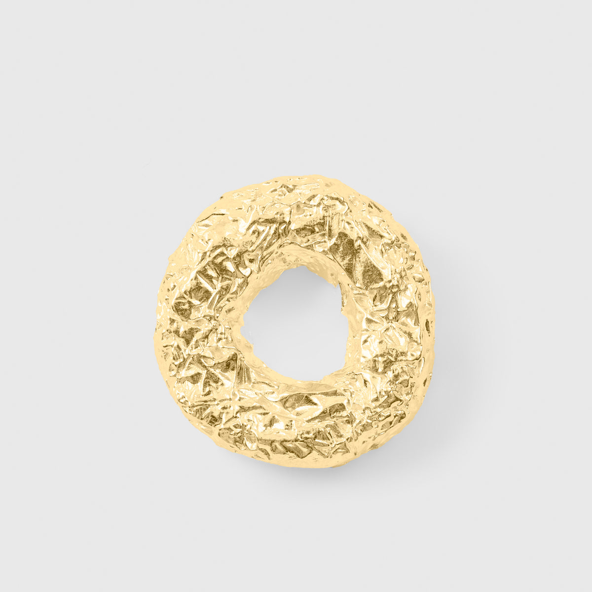 Rigid Circle Pendant (Gold Plated)