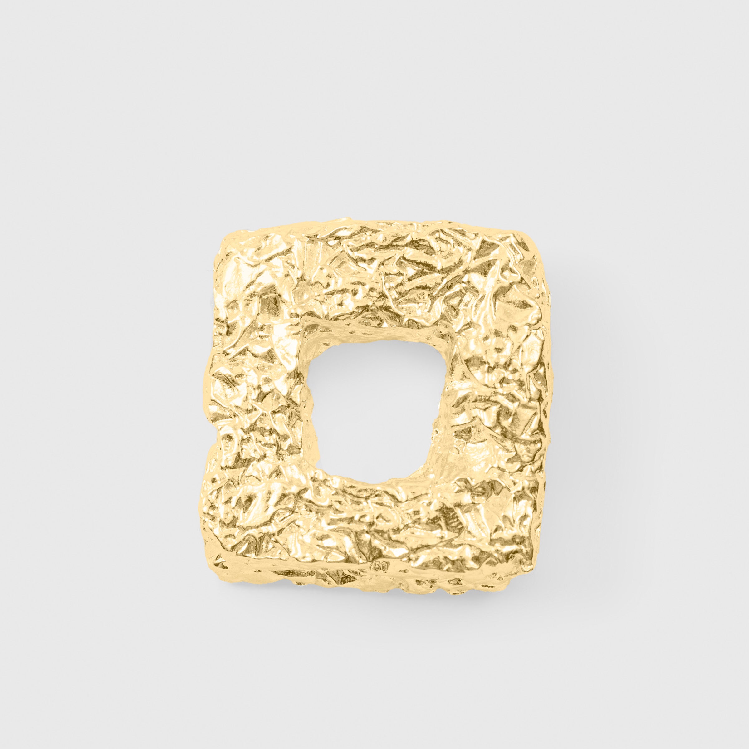 Rigid Square Pendant (Gold Plated)