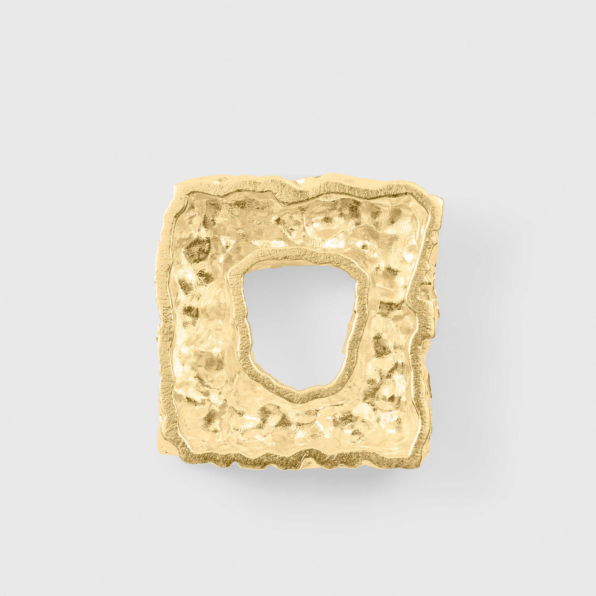 Rigid Square Pendant (Gold Plated)