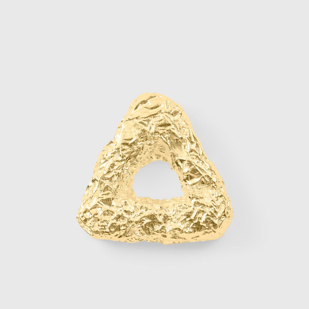 Rigid Triangle Pendant (Gold Plated)