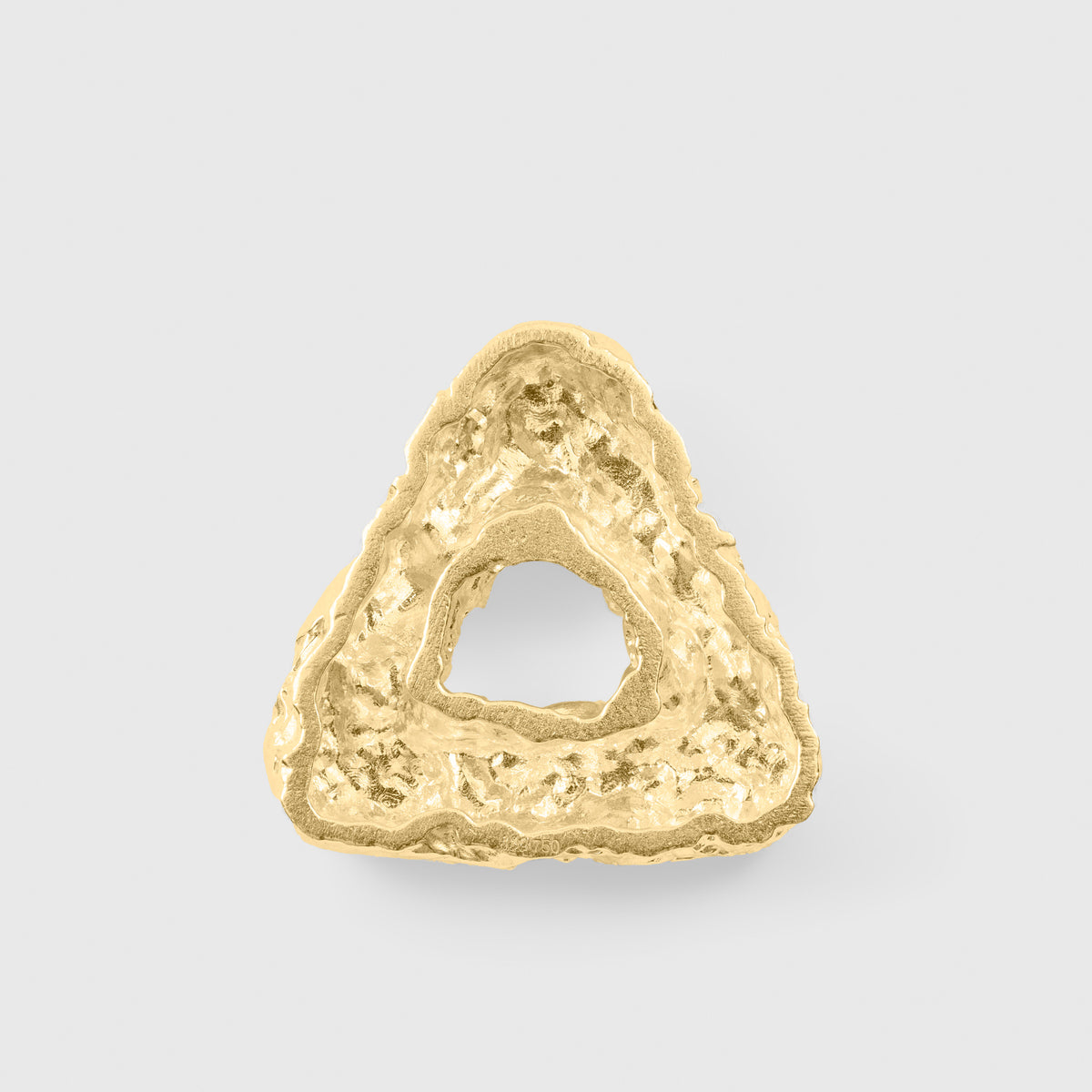 Rigid Triangle Pendant (Gold Plated)