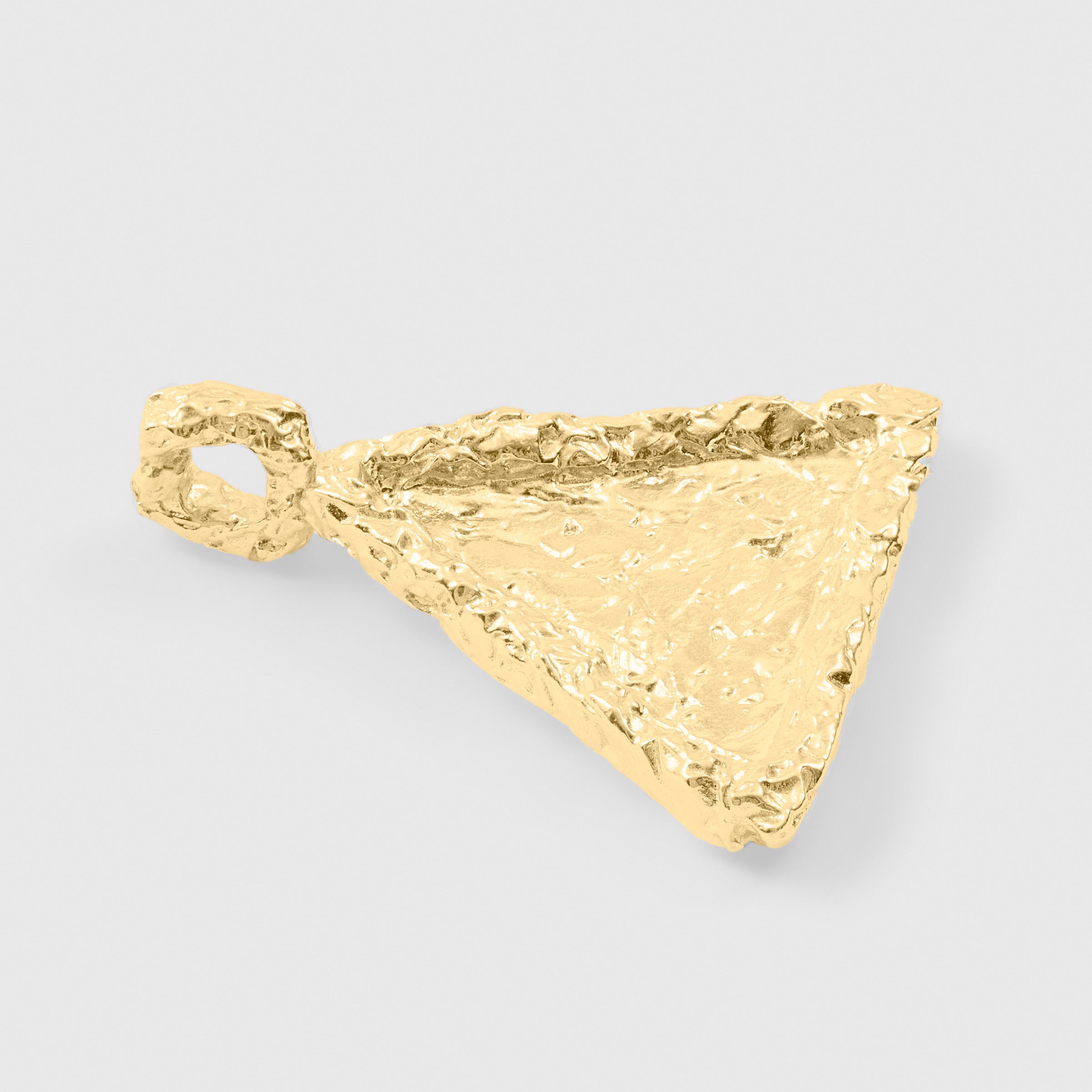 Soft Triangle Pendant (Gold Plated)