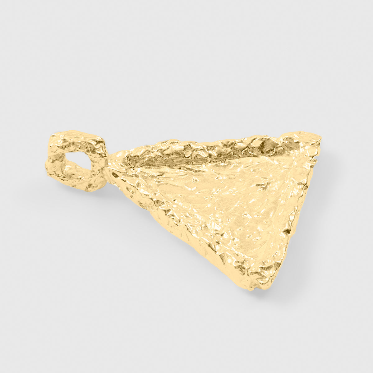 Soft Triangle Pendant (Gold Plated)