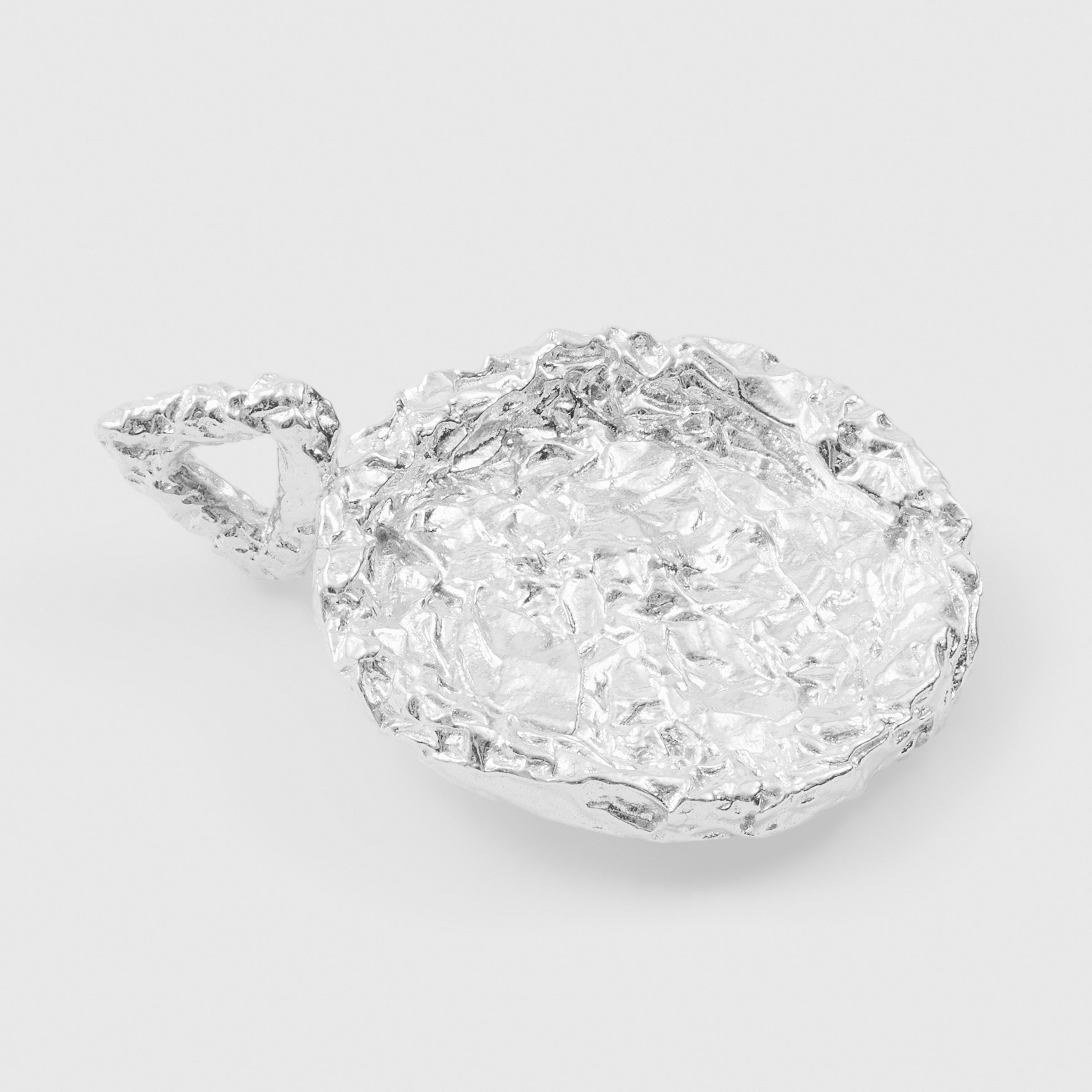 Soft Circle Pendant (925 Silver)