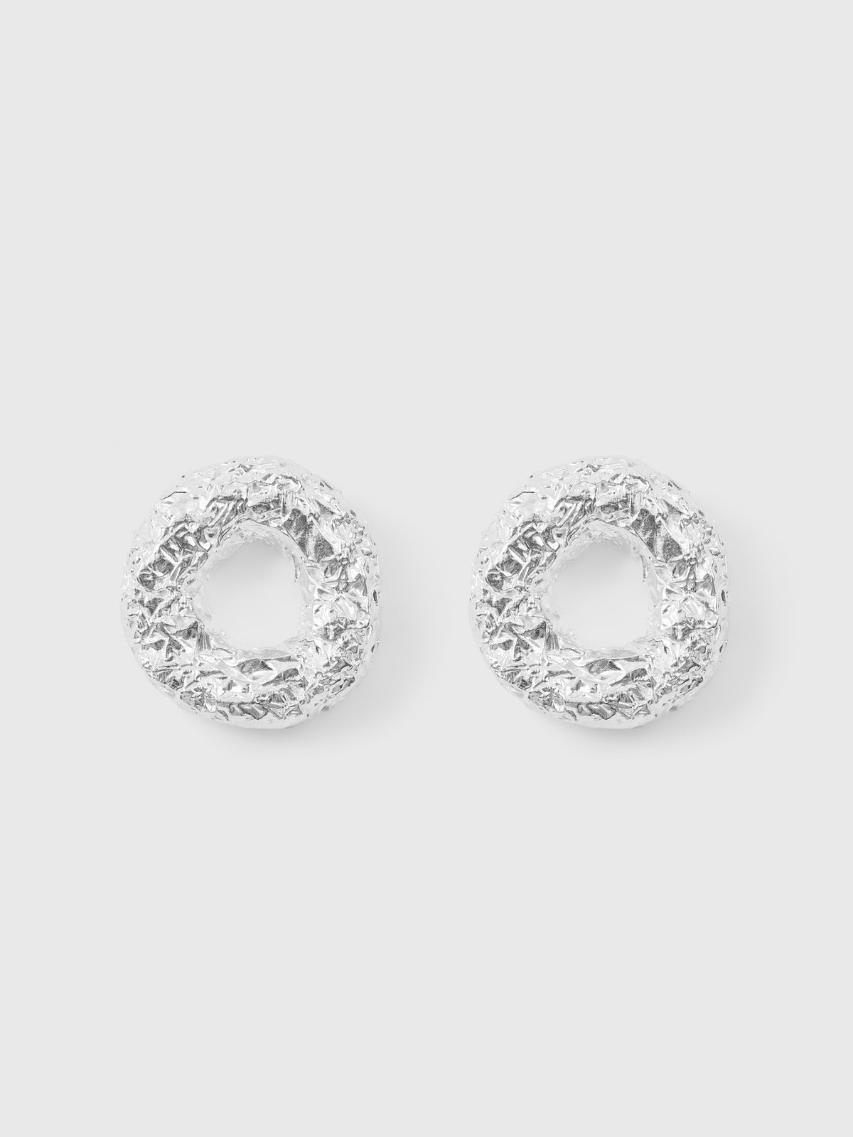 Rigid Circle Earring (925 Silver)