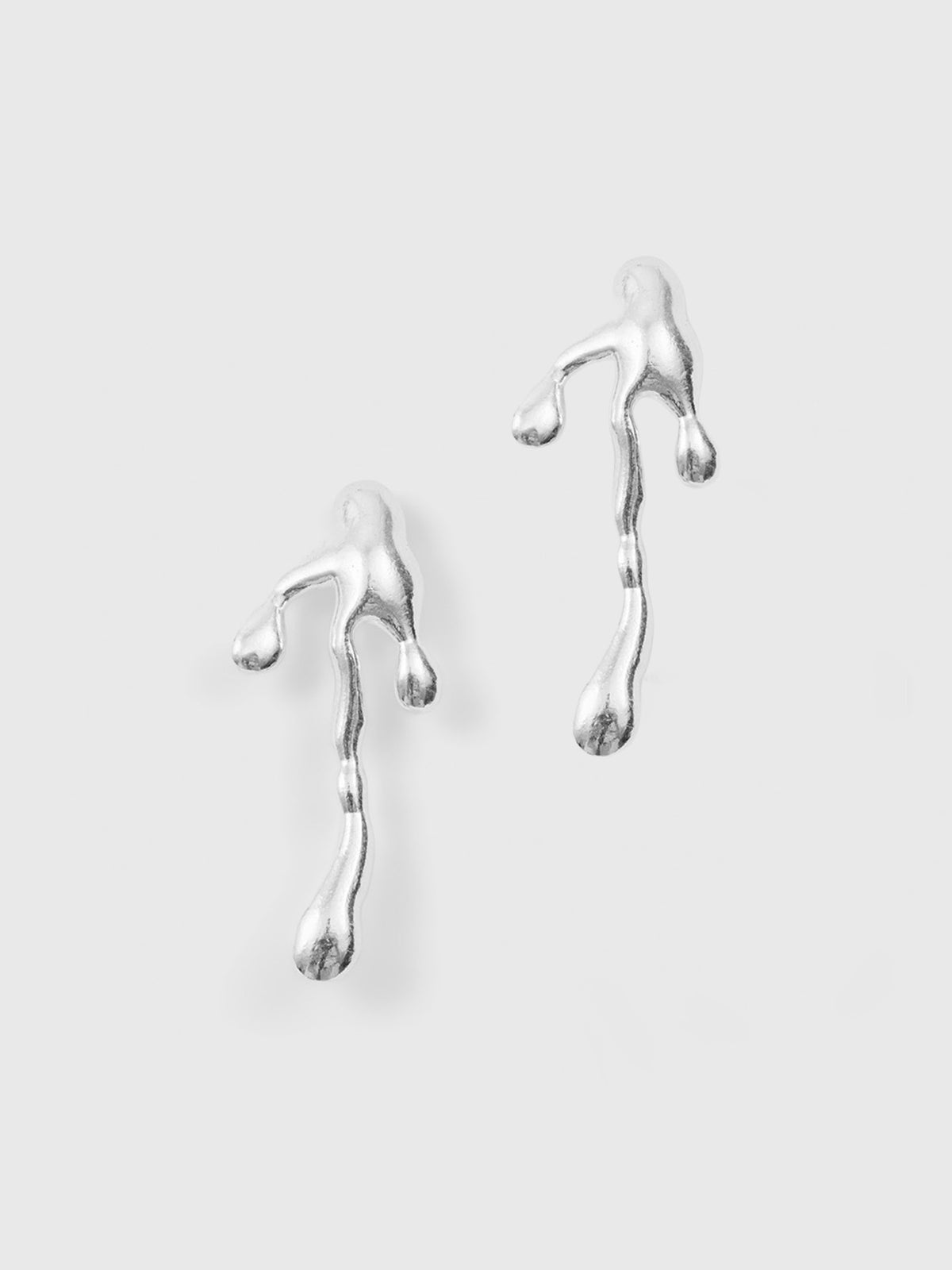 Type Arrow Earring Large (925 Silver)